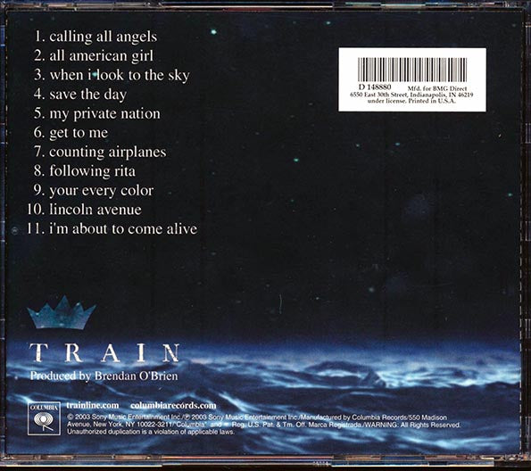 Train - My Private Nation (CD)