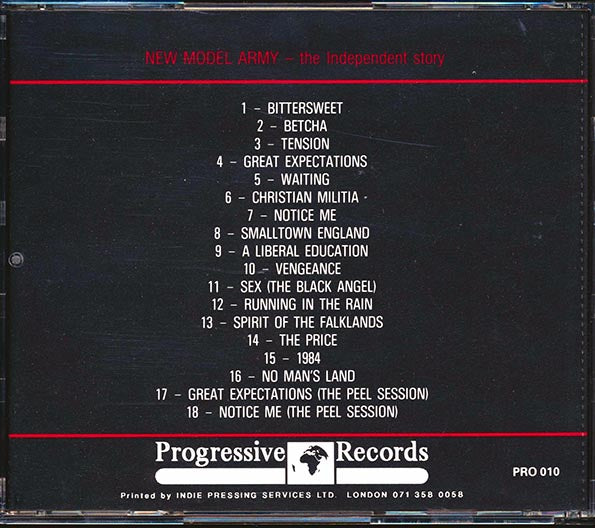 New Model Army - Vengeance: The Independent Story (CD)
