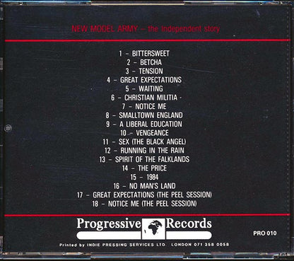 New Model Army - Vengeance: The Independent Story (CD)