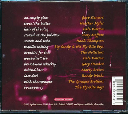 Hank Thompson, Gary Stewart, Marty Brown, The Fly-Rite Boys, Etc. - A Collection Of Drinkin' Song: An Empty Glass (CD)