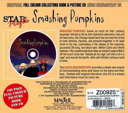 Smashing Pumpkins - Star Profile: Full Colour Collectors Book & Picture CD Audio Documentary (CD)