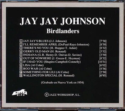 Jay Jay Johnson - Birdlanders (CD)