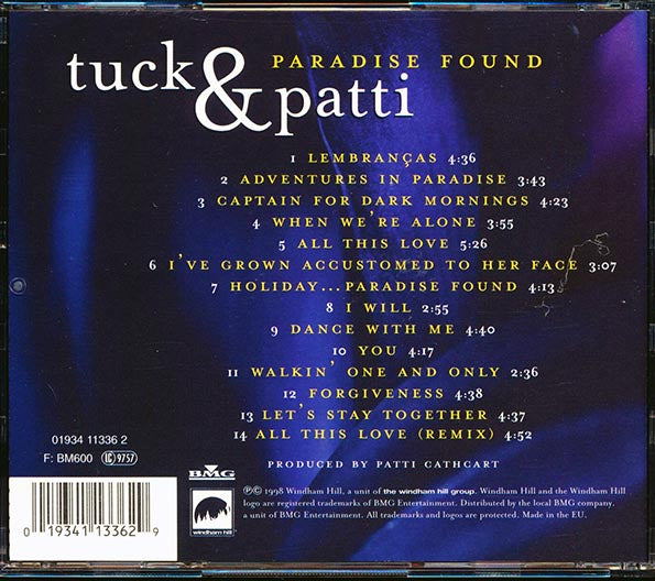 Tuck & Patti - Paradise Found (CD)
