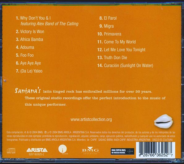 Santana - Artist Collection (CD)