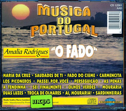 Amalia Rodrigues - O Fado: Musica Do Portgugal (CD)