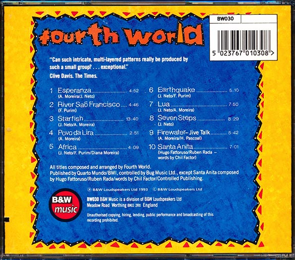 Fourth World - Fourth World (CD)