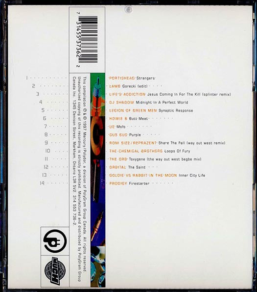 U2, DH Shadow, Portishead, The Chemical Brothers, Etc. - RU Receiving (CD)
