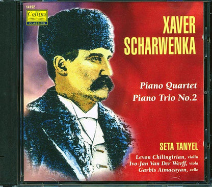 Xaver Scharwenka, Seta Tanyel - Piano Quartet In F Op. 37, Piano Trio No. 2 In A Minor, Op. 45 (incl. large booklet) (CD)