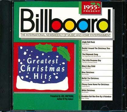 Elvis Presley, The Drifters, Bobby Gordon, The Chipmunks, Brenda Lee, Etc. - Billboard Greatest Christmas Hits 1955-Present (CD)