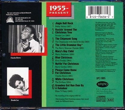 Elvis Presley, The Drifters, Bobby Gordon, The Chipmunks, Brenda Lee, Etc. - Billboard Greatest Christmas Hits 1955-Present (CD)