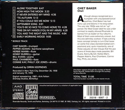 Chet Baker - Chet (CD)