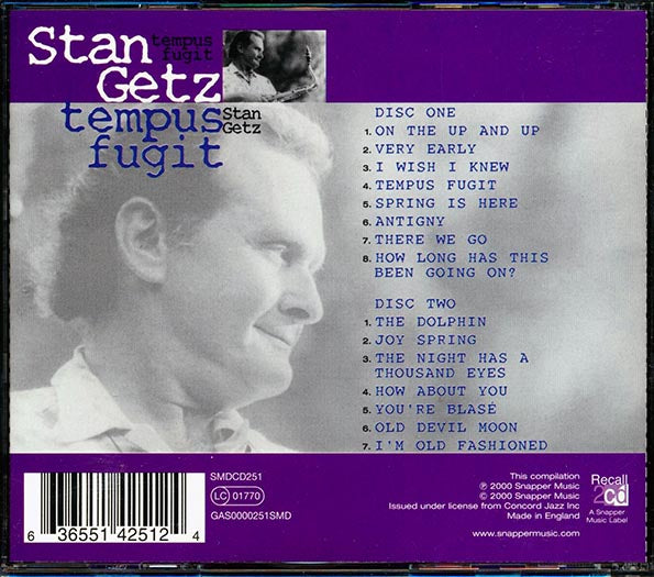 Stan Getz - Tempus Fugit (CD)