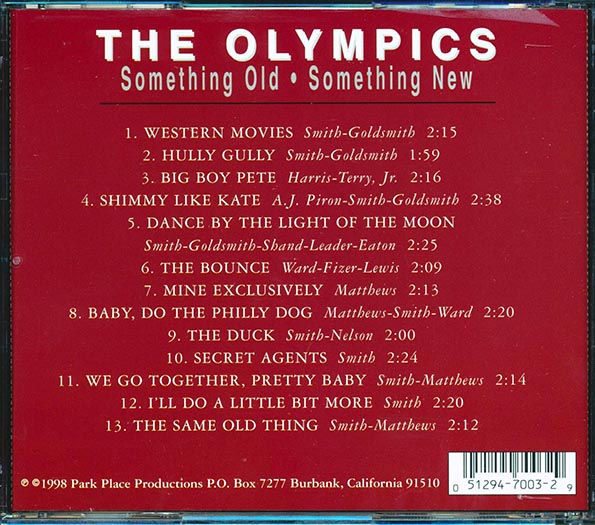 The Olympics - Something Old, Something New (CD)