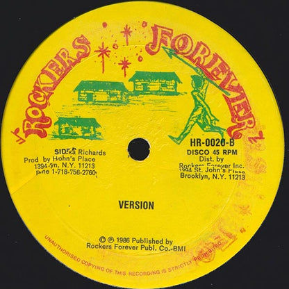 Wayne Smith - Mad Over Me (Extended Mix)  /  Version (12")