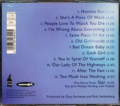 John Wesley Harding - The Confessions Of St. Ace (CD)