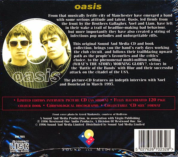 Oasis - Fully Illustrated Book And Interview Disc (CD)