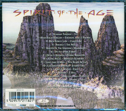 Yes, Jethro Tull, Hawkwind, T-Rex, The Nice, Curved Air, Etc. - Spirit Of The Age (CD)