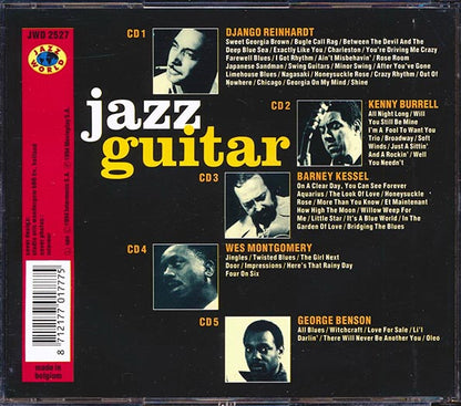 George Benson, Barney Kessel, Kenny Burrell, Django Reinhardt, Wes Montgomery - Jazz Guitar (54 tracks) (CD)