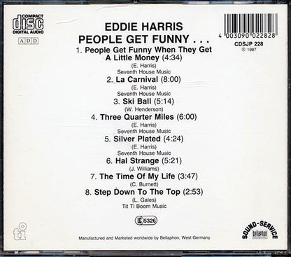 Eddie Harris - People Get Funny (CD)