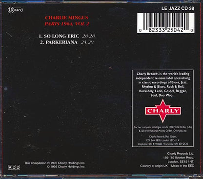 Charlie Mingus - Paris 1964, Volume 2 (CD)