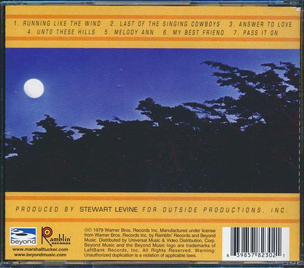The Marshall Tucker Band - Running Like The Wind (CD)