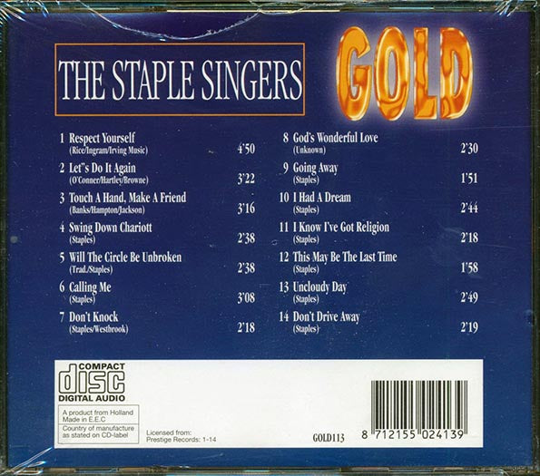 The Staple Singers - Gold (CD)