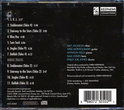 Milt Jackson, Wes Montgomery - Bags Meets Wes! (CD)