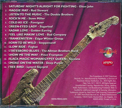 Elton John, Lynyrd Skynyrd, Steppenwolf, Rod Stewart, Peter Frampton, Etc. - Hard Rock Cafe: Classic Rock (CD)