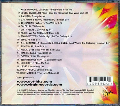 Coldplay, Paula Abdul, Moby, Etc. - Got Hits! Perfect Pop Album (CD)