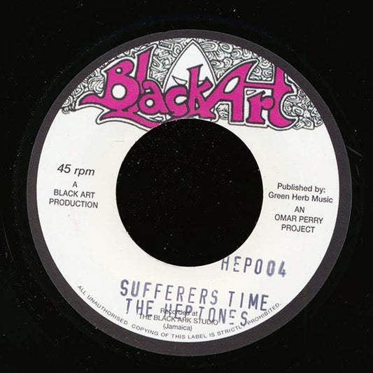 The Heptones - Sufferer's Time  /  The Upsetters - Sufferer's Dub (7")