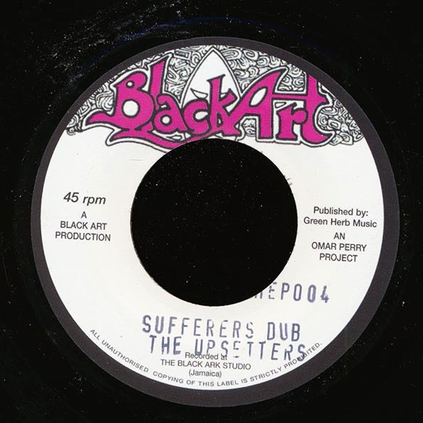 The Heptones - Sufferer's Time  /  The Upsetters - Sufferer's Dub (7")