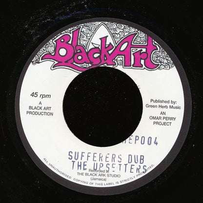 The Heptones - Sufferer's Time  /  The Upsetters - Sufferer's Dub (7")