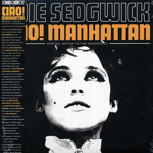 Edie Sedgwick, Gino Piserchio, John Phillips, Etc. - Ciao! Manhattan Original Motion Picture Soundtrack (RSD 2017) (ltd. ed.) (LP) - PureSound Records