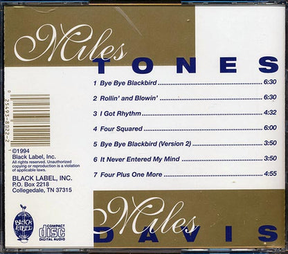 Miles Davis - Miles Tones (CD)