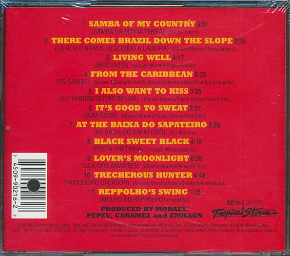 Moraes & Pepeu - Live In Japan (CD)
