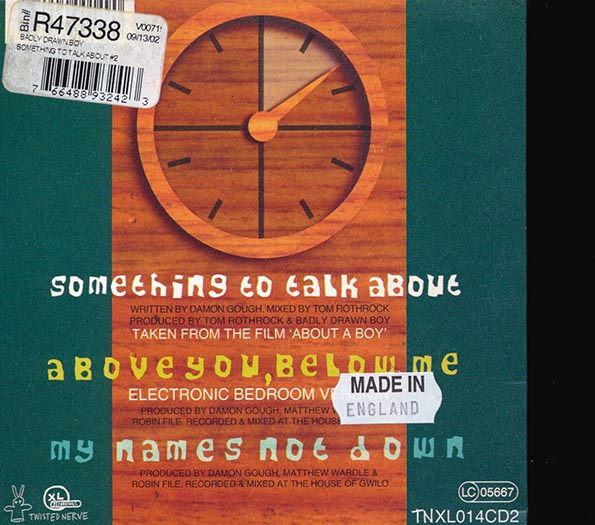 Badly Drawn Boy - Something To Talk About CD2 (CD)