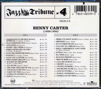 Benny Carter - Benny Carter 1928-1952: Jazz Tribune No. 4 (32 tracks) (CD)