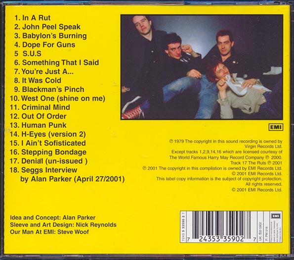 The Ruts - Bustin' Out: The Essential Ruts Collection (CD)