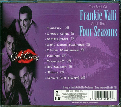 Frankie Valli & The Four Seasons - The Best Of Frankie Valli & The Four Seasons: Girl Crazy (CD)