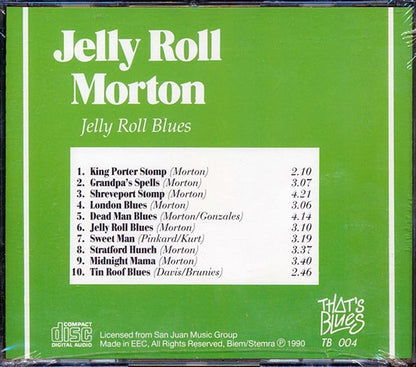 Jelly Roll Morton - Jelly Roll Blues (CD)