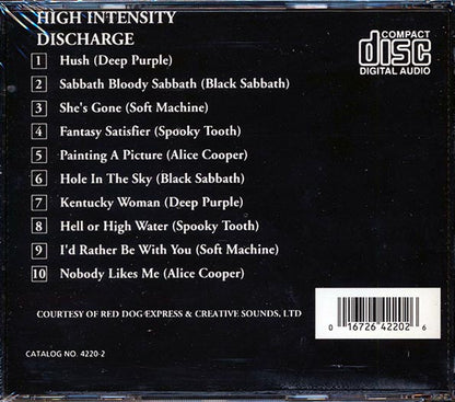 Black Sabbath, Deep Purple, Soft Machine, Spooky Tooth, Alice Cooper - High Intensity Discharge (CD)