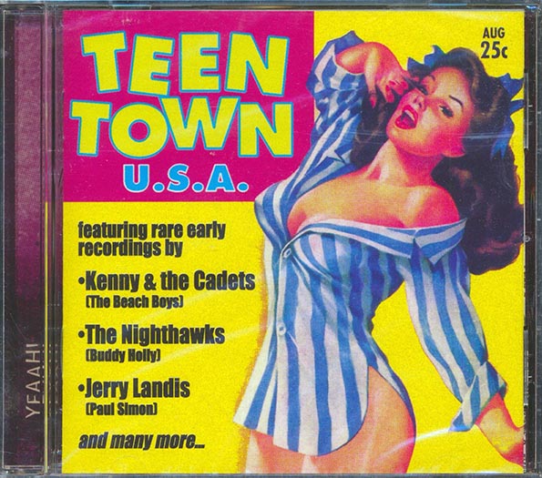 Buddy Holly, Kenny & The Cadets, Paul Simon, Nighthawks, Etc. - Teen Town USA: Rare American Recordings From The 50s And Early 60s (CD)
