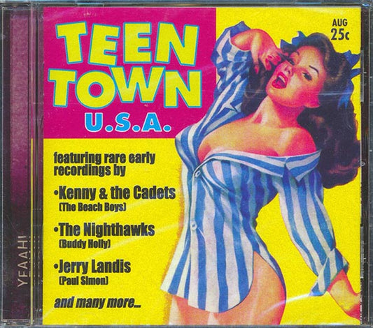 Buddy Holly, Kenny & The Cadets, Paul Simon, Nighthawks, Etc. - Teen Town USA: Rare American Recordings From The 50s And Early 60s (CD)