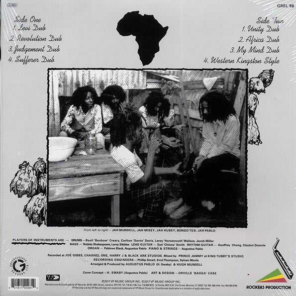 Augustus Pablo - Africa Must Be Free By 1983 Dub (LP) - PureSound Records
