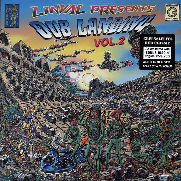 Scientist, Prince Jammy, The Roots Radics - Linval Presents Dub Landing Volume 2 + Bonus Vocals Album (LP)
