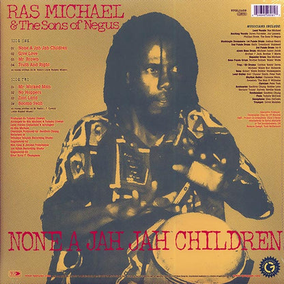 Ras Michael & The Sons Of Negus - None A Jah Jah Children