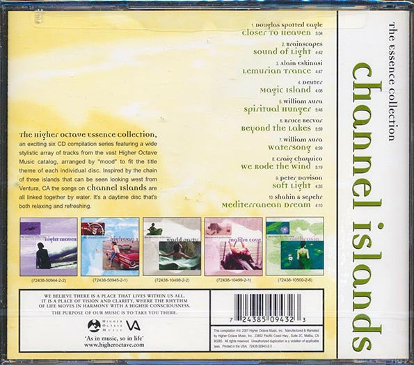 Craig Chaquico, Brainscapes, William Aura, Brian Becvar, Etc. - Channel Islands (CD)