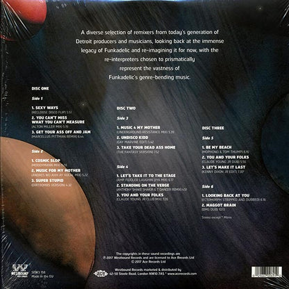 Funkadelic - Reworked By Detroiters (3xLP) (LP)