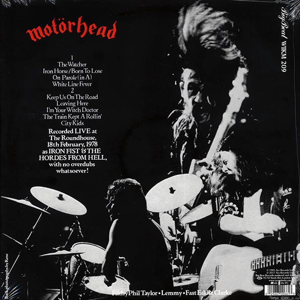 Motorhead - What's Words Worth? Recorded Live 1978 (LP)