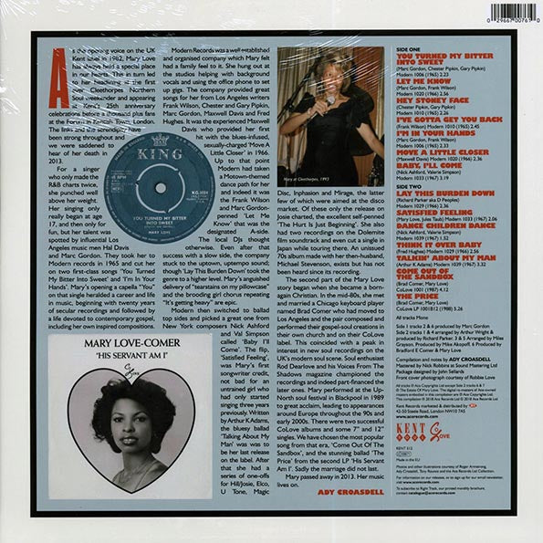 Mary Lowe - Lay This Burden Down (LP)